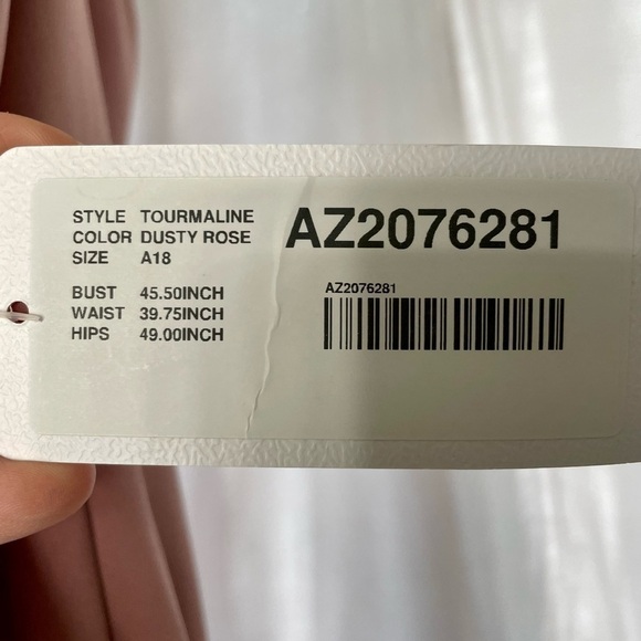 NWT Dusty Rose Mother of the Bride Dress Size 18 (18A) - Picture 3 of 12